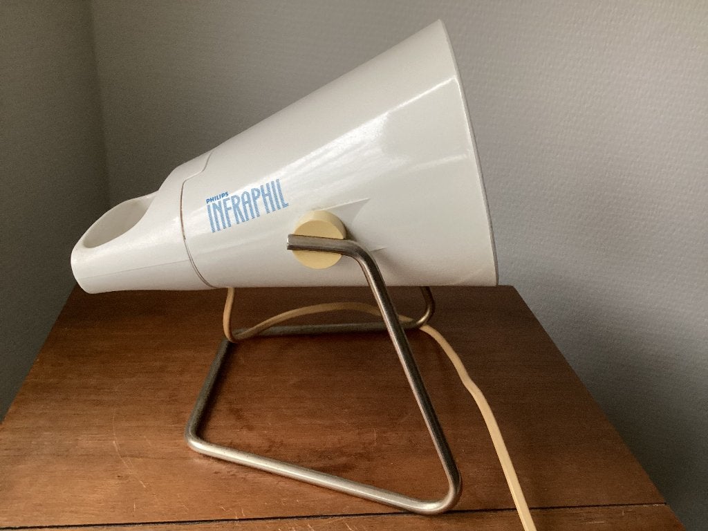 Philips Infraphil infraroodlamp goede warmtelamp vintage, Ophalen of Verzenden, Zo goed als nieuw, Overige typen