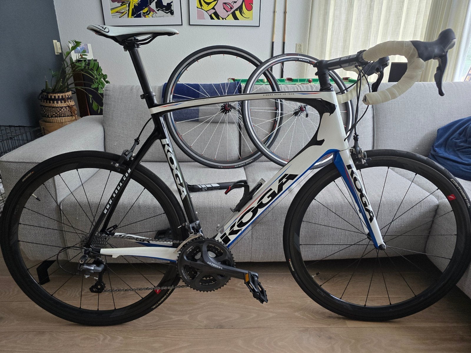 Koga Kimera UD Team Ultegra 2012. 63cm. Uitstekend staat, Fietsen en Brommers, Ophalen, 28 inch, Carbon, Zo goed als nieuw