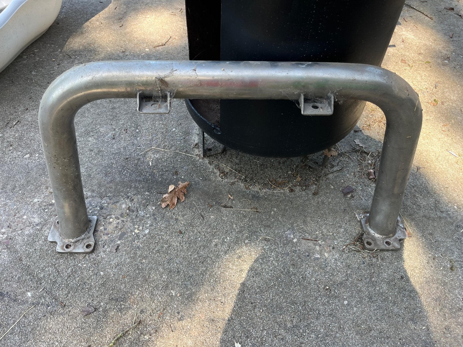 Gebruikte bullbar RVS, Ophalen, Gebruikt