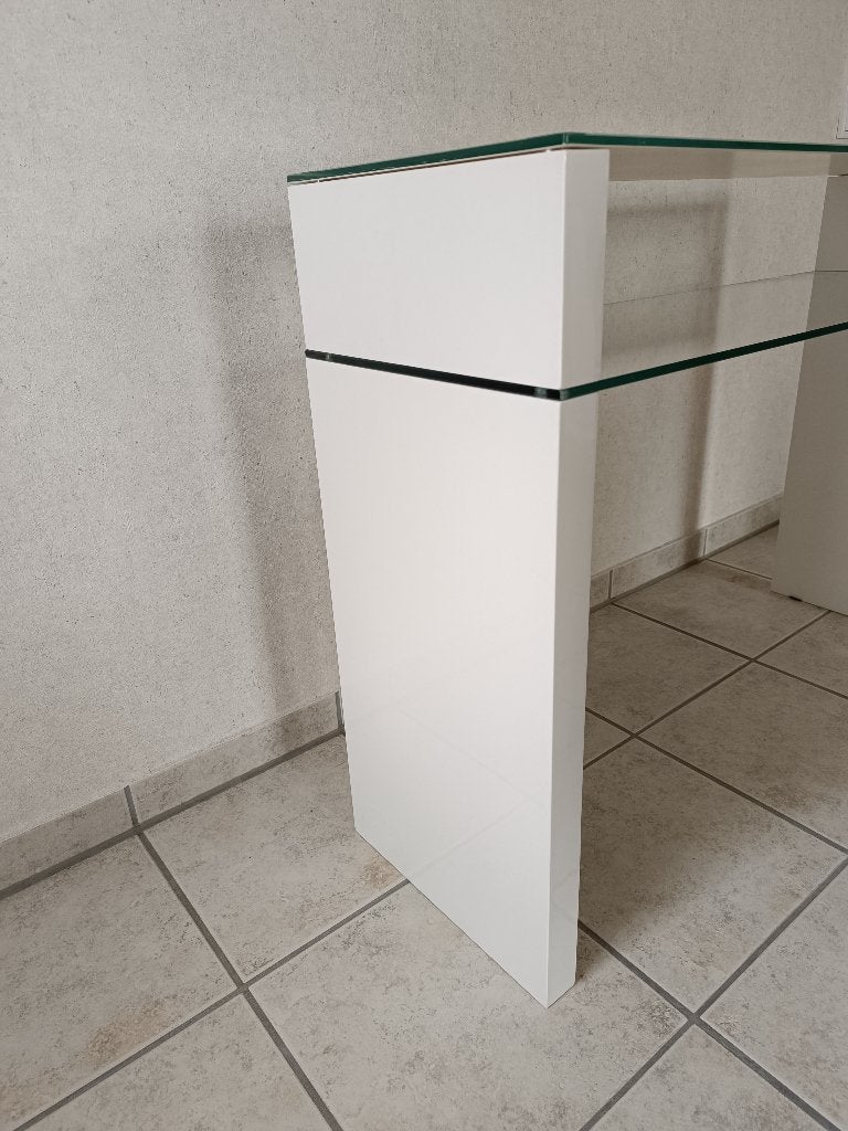 Dressoir hoogglans wit, Ophalen, Gebruikt, 150 tot 200 cm, Overige houtsoorten