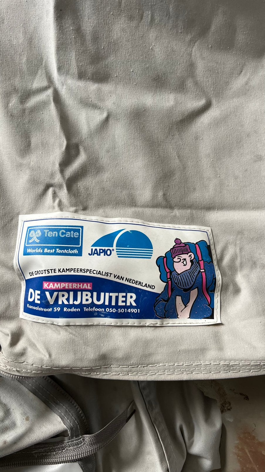 Voorkant/tussenwand Vrijbuiter Stormvogel 6 inritsbaar, Ophalen, Gebruikt, Tot en met 6