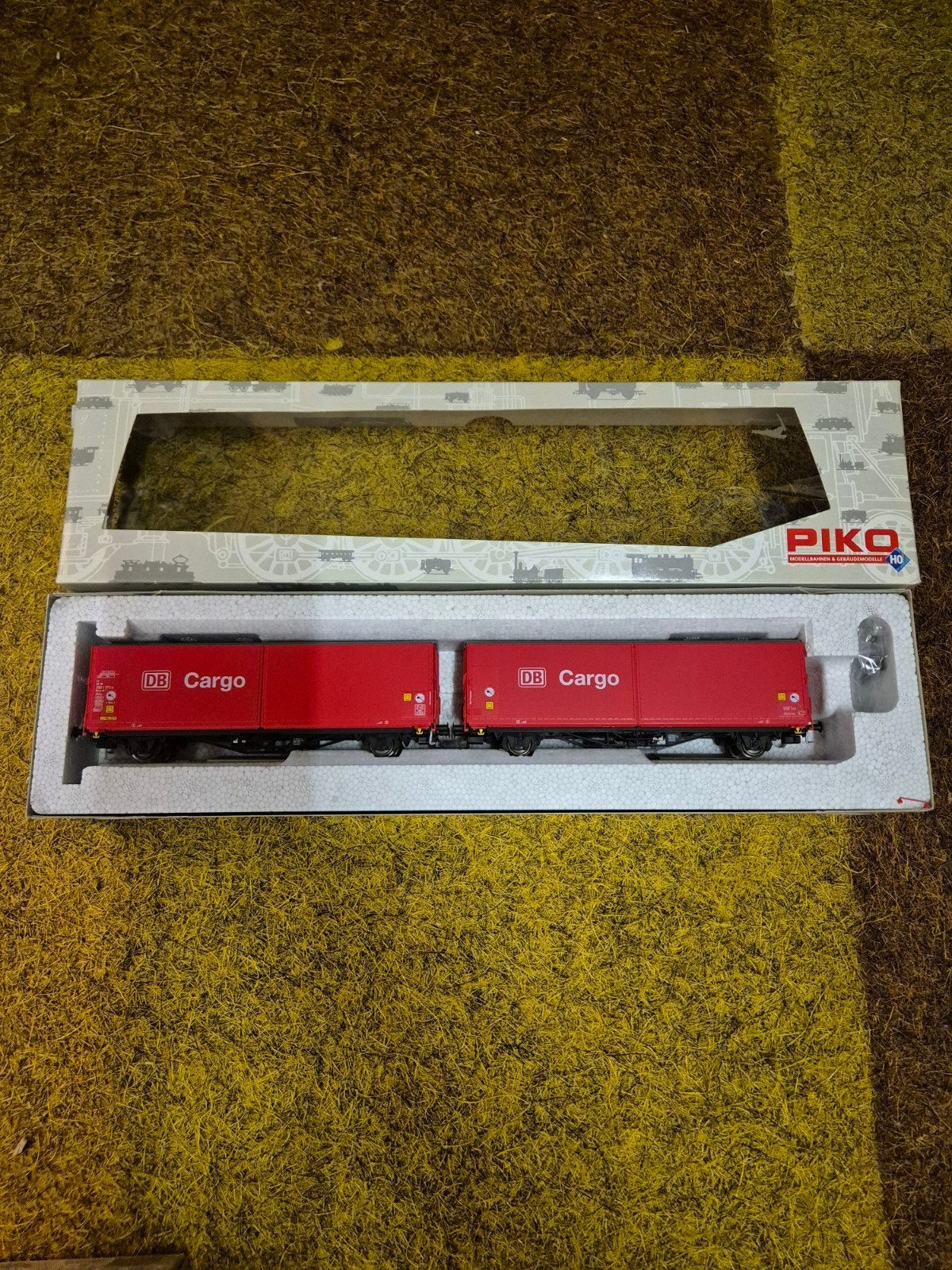 Piko 54401 DB Cargo schuifdakwagons H0, Hobby en Vrije tijd, Ophalen of Verzenden, Nieuw, Wagon, Piko