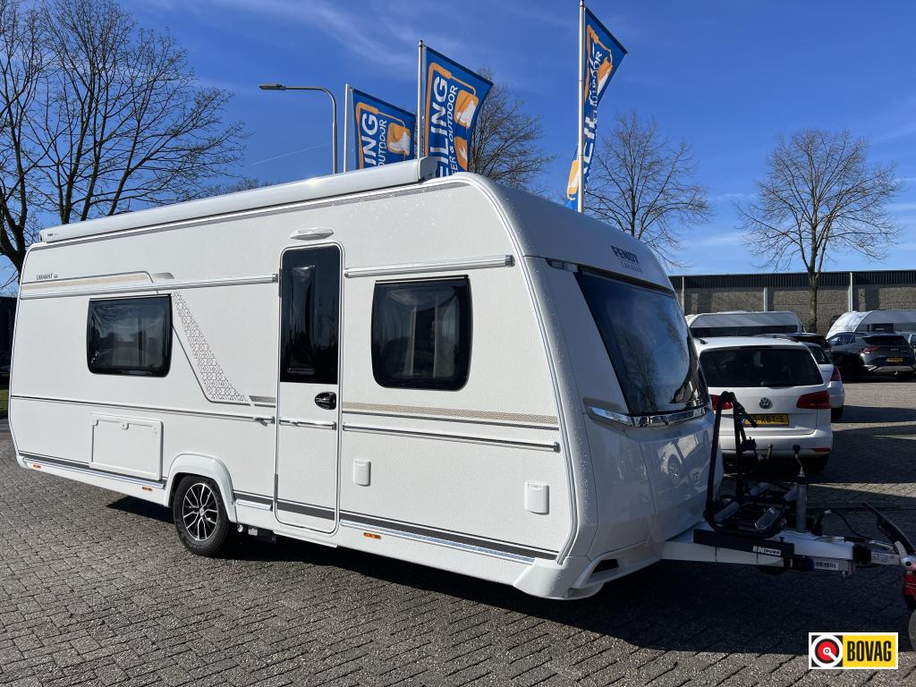 Fendt Diamant 560 SD, Caravans en Kamperen, Caravans, Schokbreker, Rondzit, Bedrijf, Overige typen