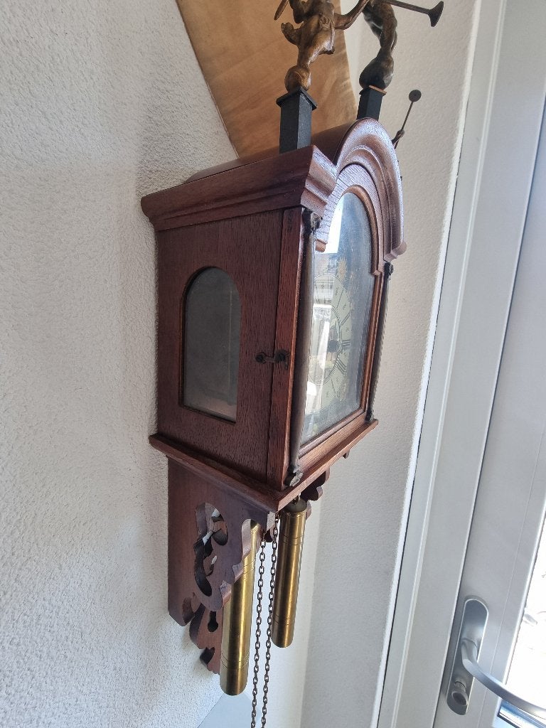 Slingerklok, Ophalen, Gebruikt, Analoog, Wandklok