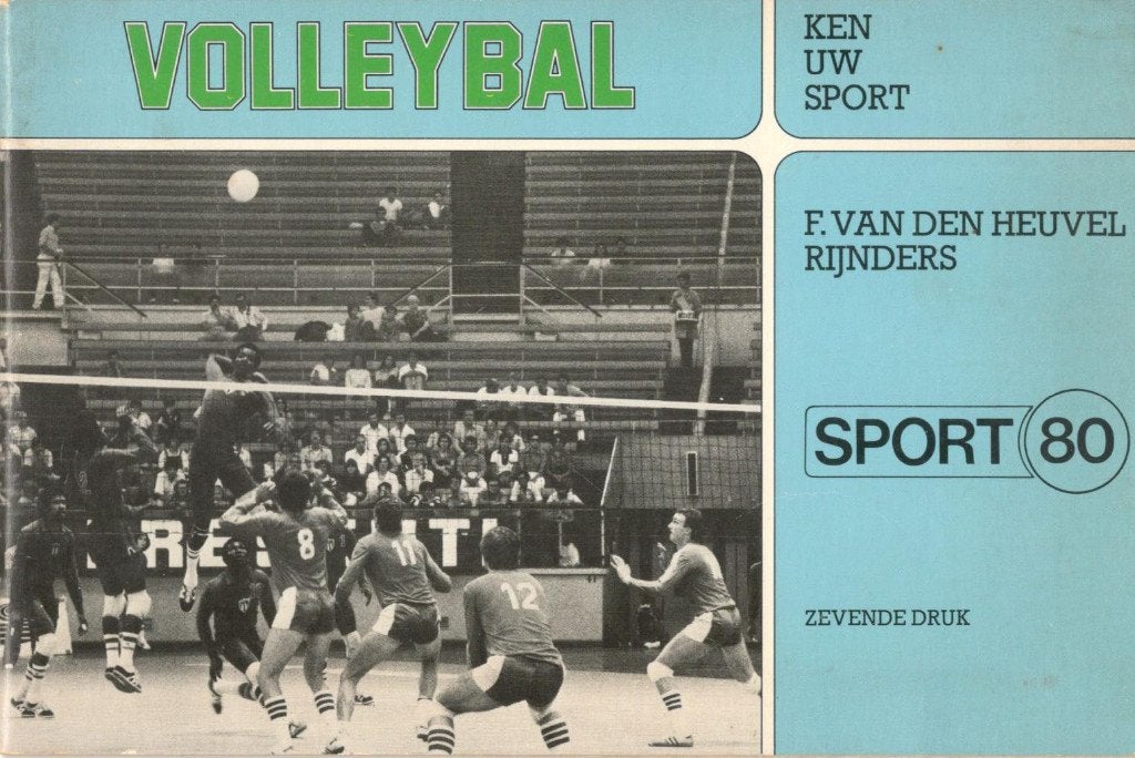 F. van den Heuvel Rijnders : volleybal., Ophalen of Verzenden, Gelezen, Watersport en Hengelsport