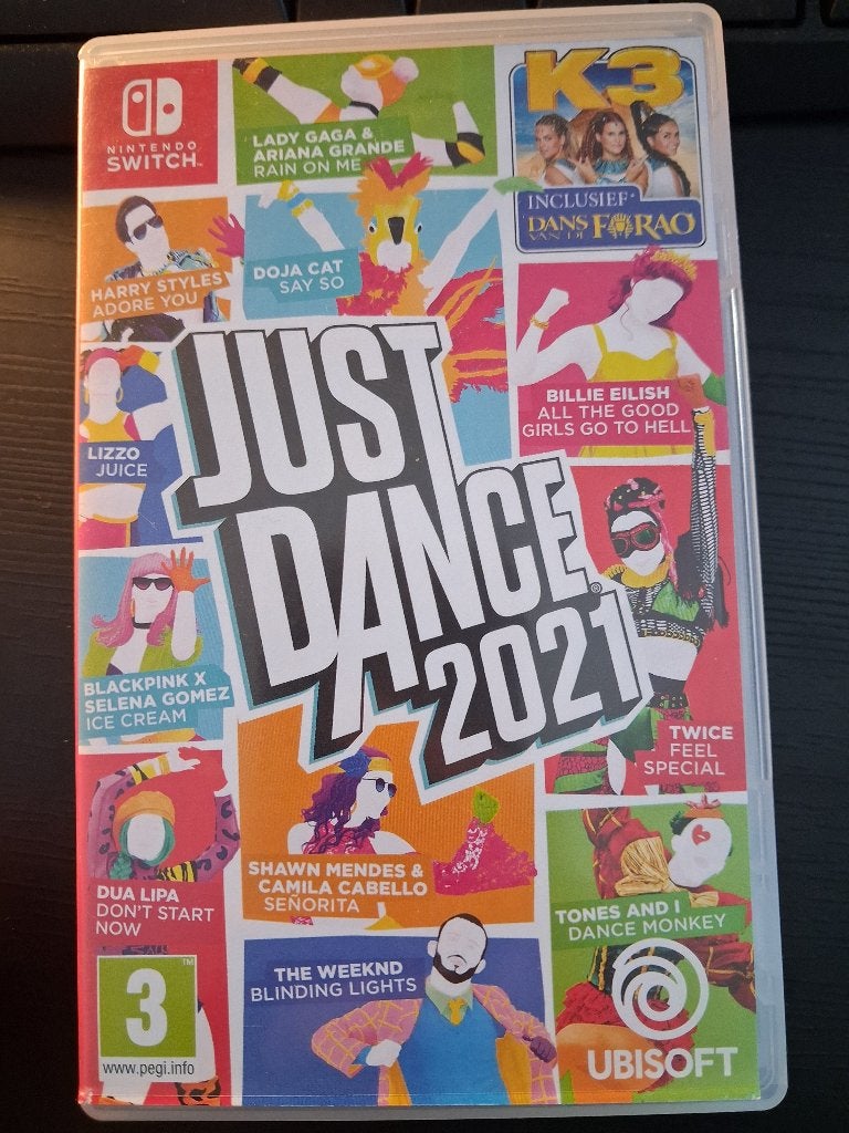 Just dance 2021, Ophalen, Muziek, Zo goed als nieuw, 3 spelers of meer