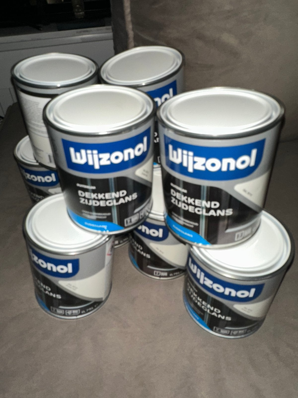Wyxonol drkkrnd 9010. Zijdeglans. 10. Voor 150 euro, Ophalen of Verzenden, Nieuw, Wit