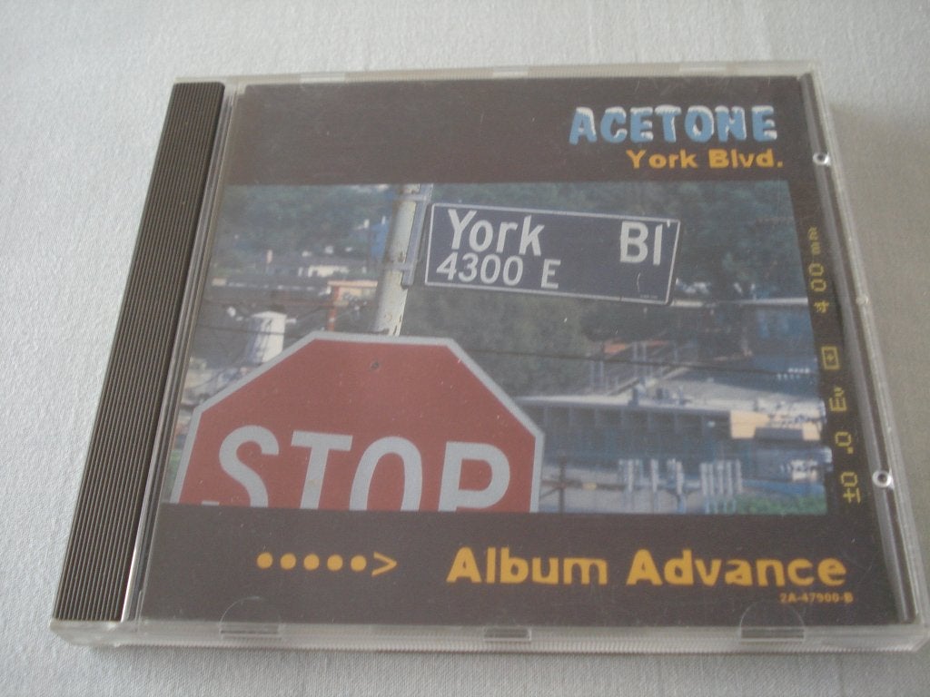 ACETONE - YORK BLVD, Ophalen of Verzenden, Indie Rock, Album, Promo