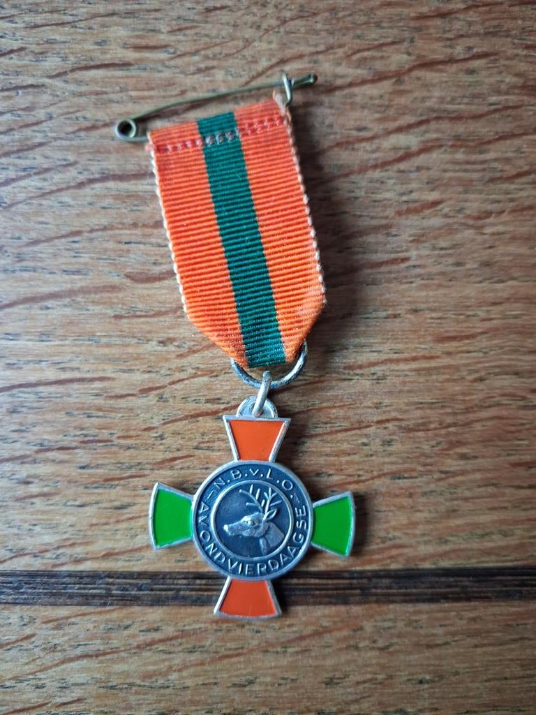 Wandelvierdaagse Medaille N.B.V.L.O. Hert avondvierdaagse, Ophalen of Verzenden