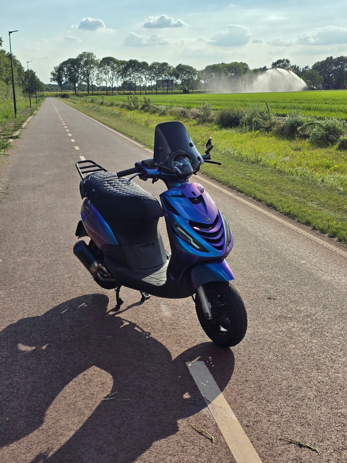 piaggio zip 80cc malossi full option, Fietsen en Brommers, Scooters | Piaggio, Ophalen, Zip, Zo goed als nieuw, 80 cc