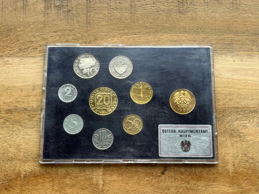 Munten set Oostenrijk 1985, Ophalen of Verzenden, Oostenrijk