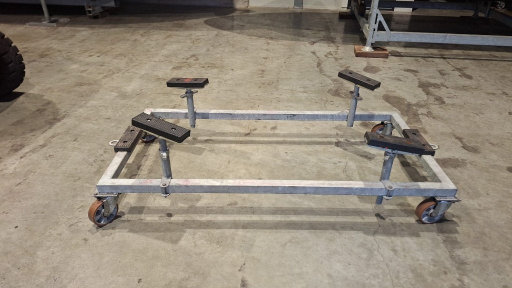 Bootkar 8 stuks (2x1meter), Watersport en Boten, Ophalen, Gebruikt, 1500 tot 3000 kg, 6 tot 9 meter