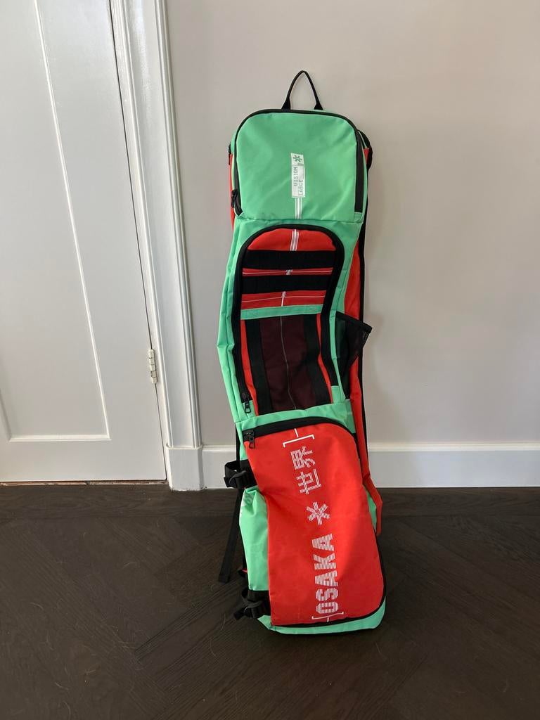 Osaka Hockeytas - mint & oranje (rood), Ophalen of Verzenden, Zo goed als nieuw, Tas