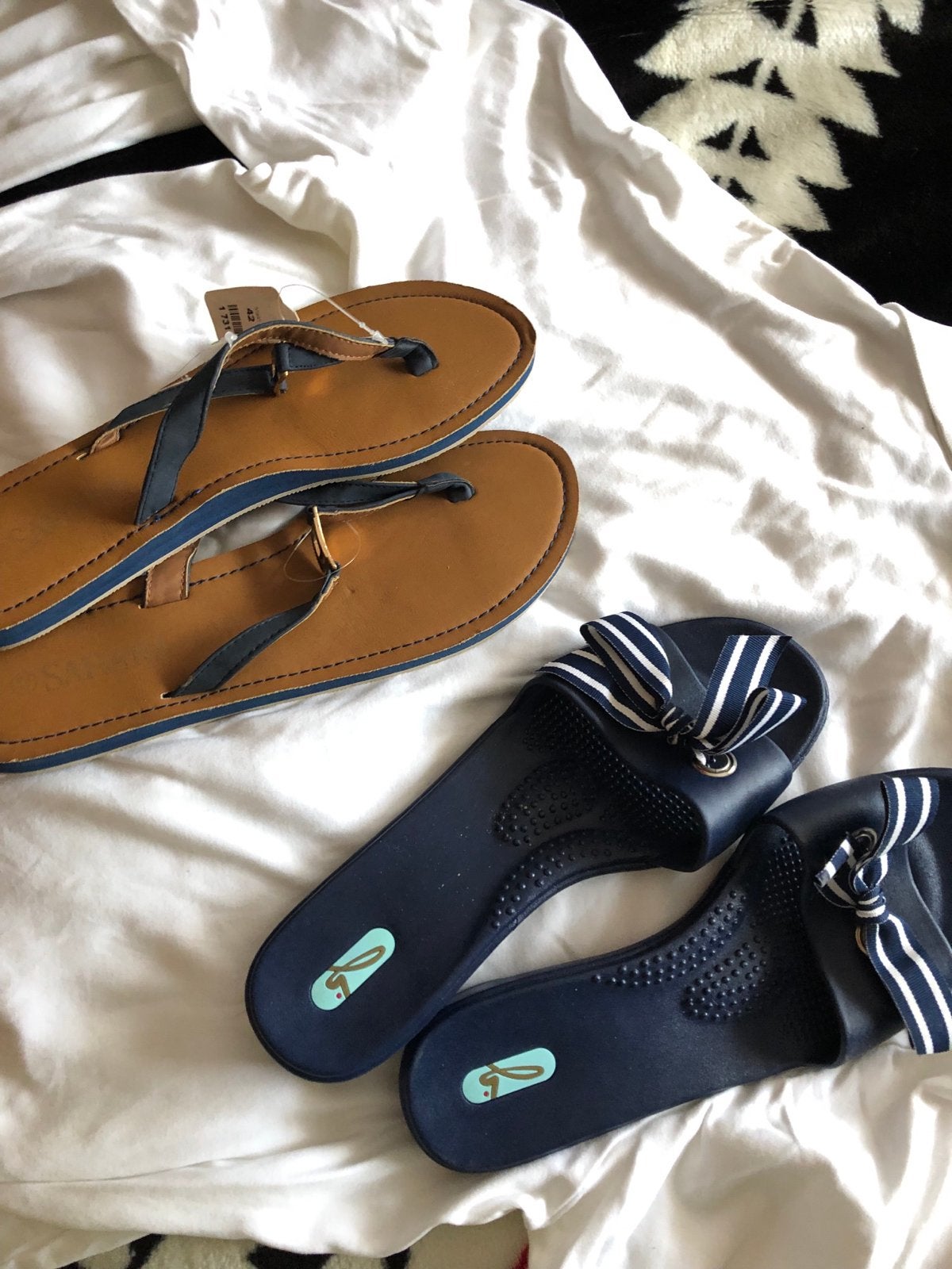 Splinternieuwe Sahara slippers maat 42, Ophalen of Verzenden, Nieuw, Bruin, Slippers