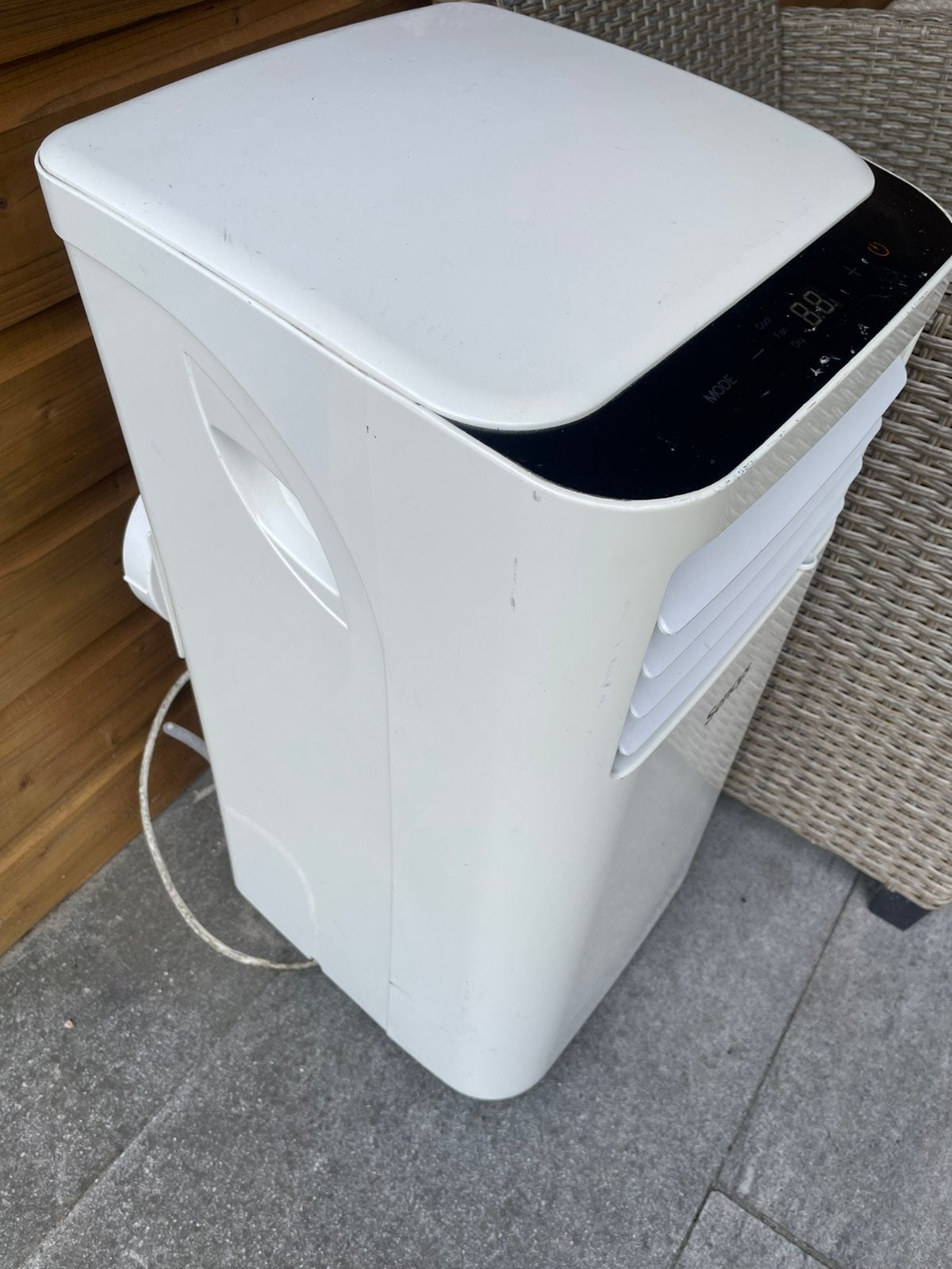 Mobiele airco, Ophalen, Gebruikt, Minder dan 60 m³, Mobiele airco