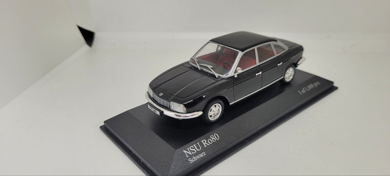 Minichamps 1972 NSU RO80, Ophalen of Verzenden, Zo goed als nieuw, Auto, MiniChamps