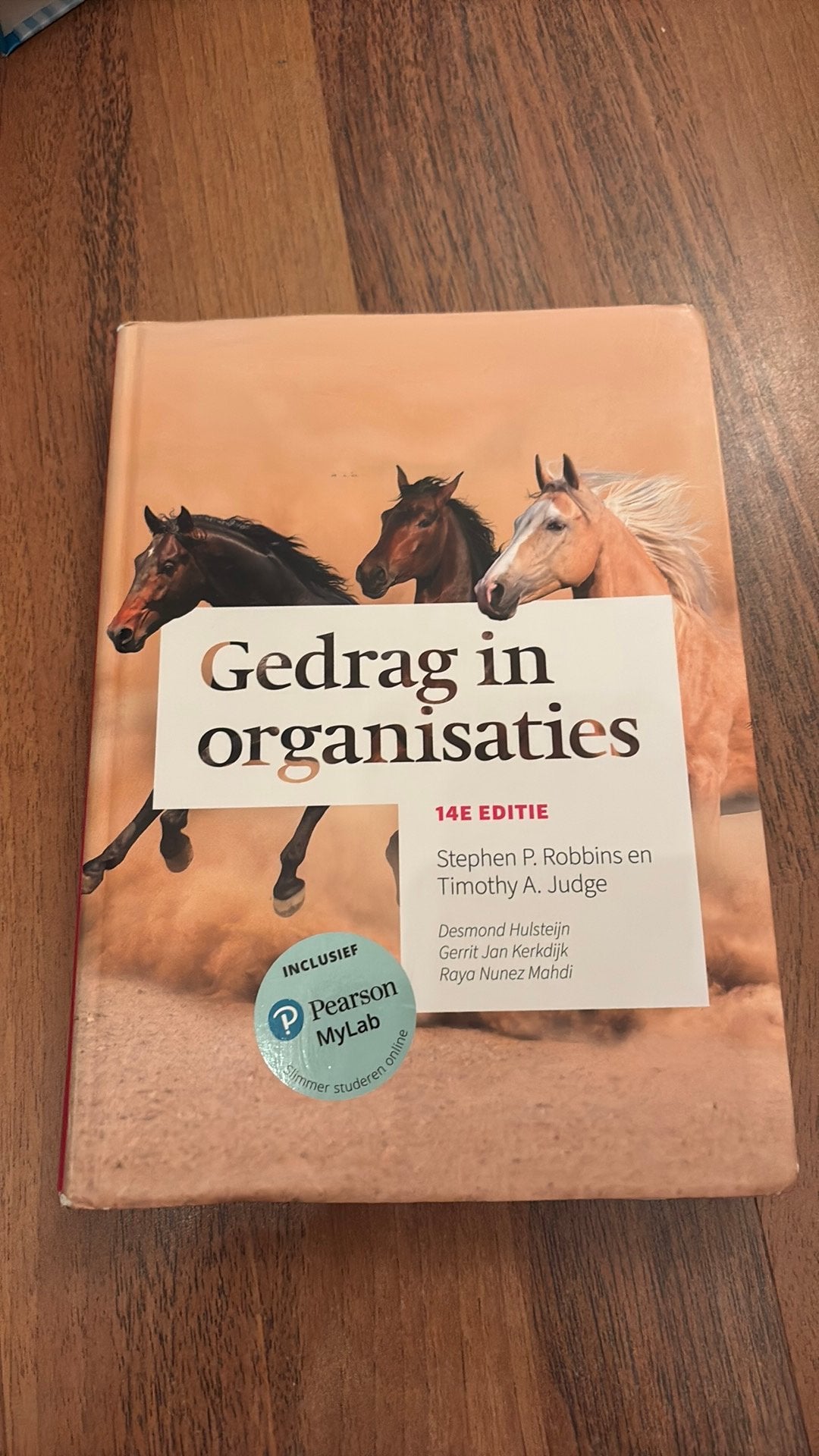 Stephen P. Robbins - Gedrag in organisaties, Boeken, Stephen P. Robbins; Timothy A. Judge, Ophalen of Verzenden, Zo goed als nieuw