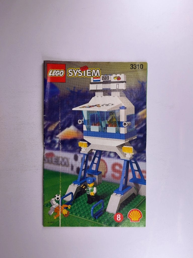 LEGO Sports 3310 Commentator and Press Box, Gebruikt, Overige thema's, Lego, Overige typen