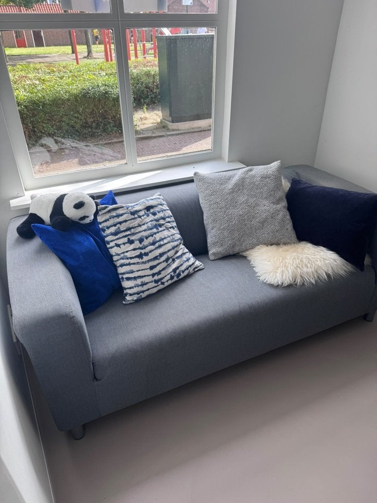 Klippan Bank, als nieuw!, Ophalen, 150 tot 200 cm, Tweepersoons, 75 tot 100 cm