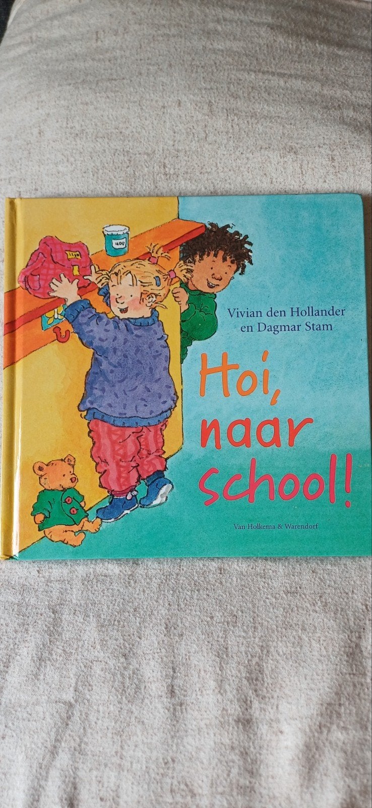 Hoi, naar School! - Vivian den Hollander & Dagmar Stam, Ophalen of Verzenden, Zo goed als nieuw, Vivian den Hollander en Dagmar Stam