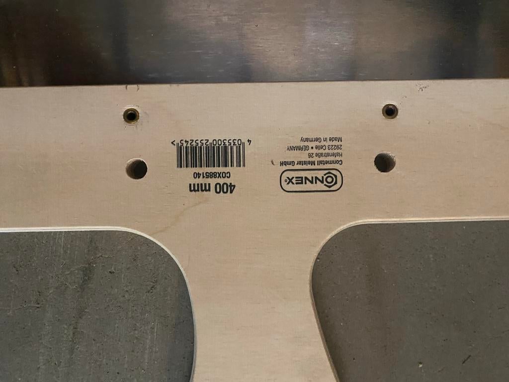 Nieuwe Conmetall Meister ONNEX Spackmes 400 mm, Onbekend, Nieuw, Ophalen of Verzenden, Onbekend