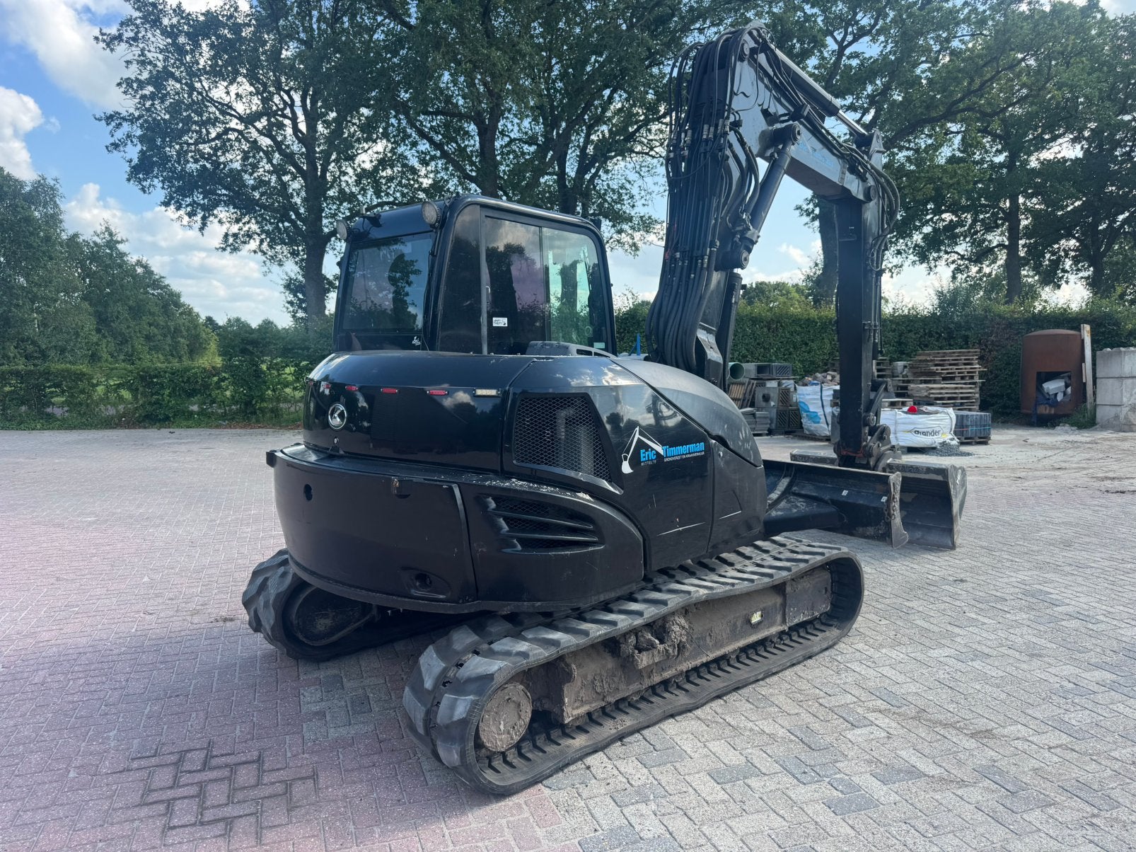 Midikraan Kubota KX080, Ophalen of Verzenden, Graafmachine