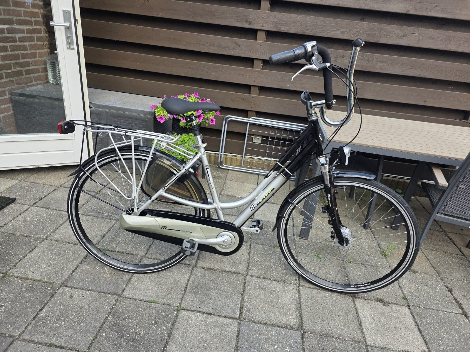Moederfiets of damesfiets in goede staat 7 versnellingen, Gebruikt, Versnellingen, 0 zitjes, Ophalen