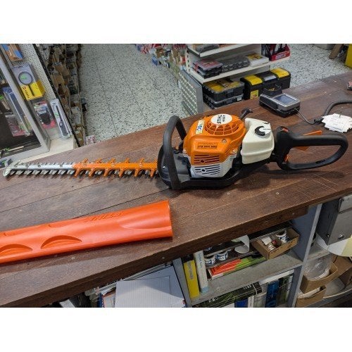 Stihl HS 82 R - 60cm DEMO (VOLLEDIGE GARANTIE), Ophalen, Zo goed als nieuw, Benzine, Stihl