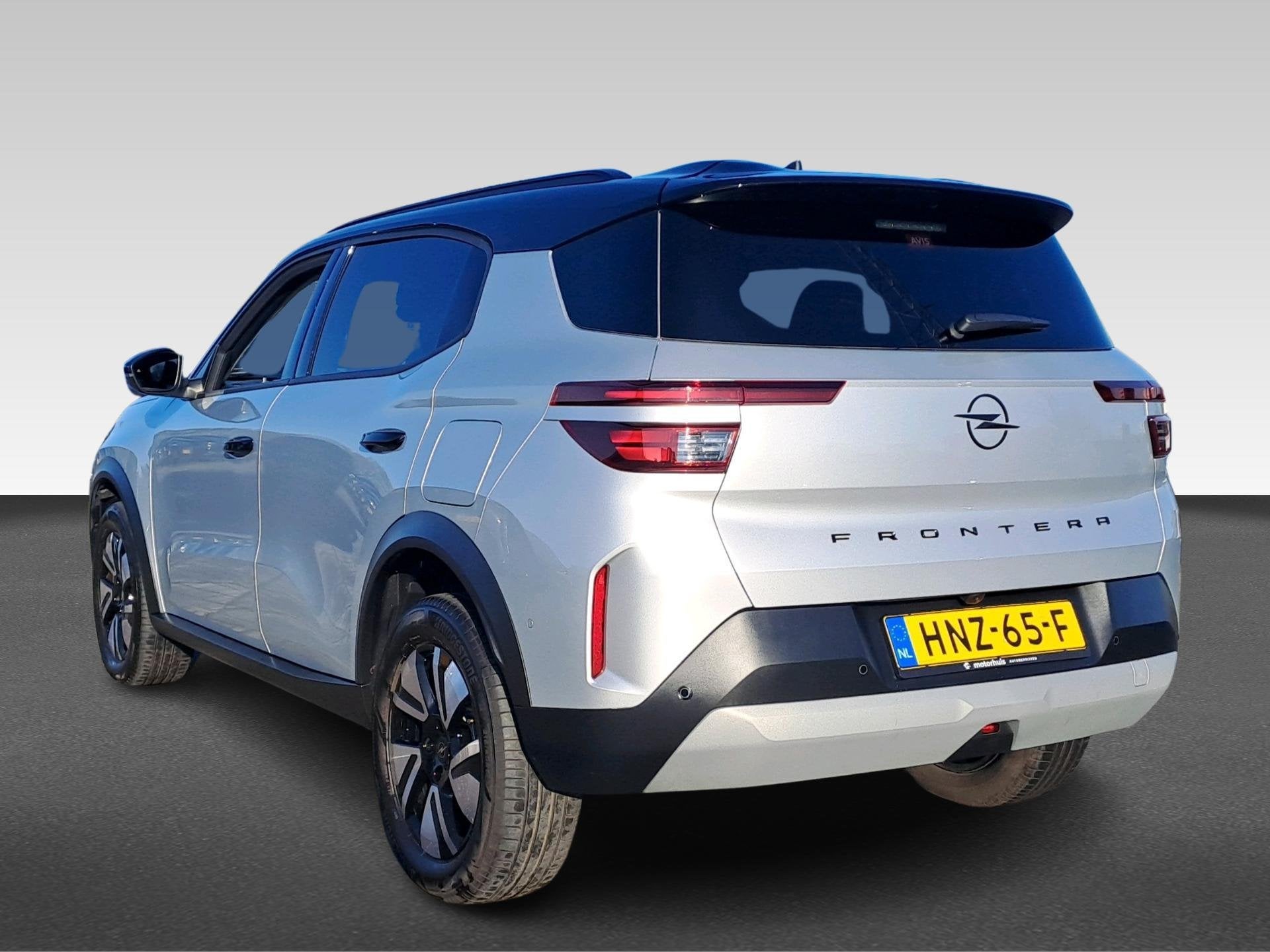 Opel Frontera 44kWh 113pk GS Rijdende demo, Auto's, Stof, Gebruikt, Zwart, Origineel Nederlands