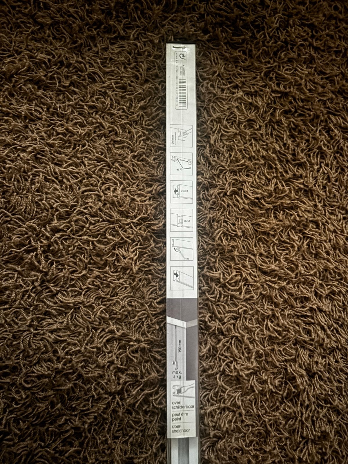 Hema Foto ophangsysteem - 150 cm Nieuw in verpakking, Ophalen, Kunststof, Overige typen, Nieuw