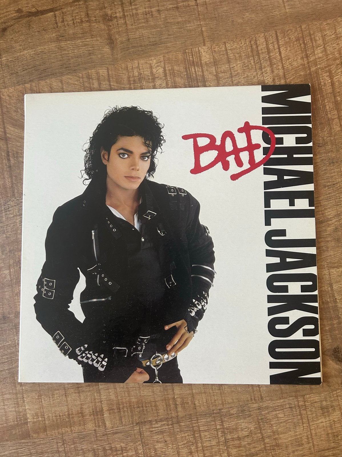 Michael Jackson - Bad LP (1987), LP, Gebruikt, Pop, Originele persing