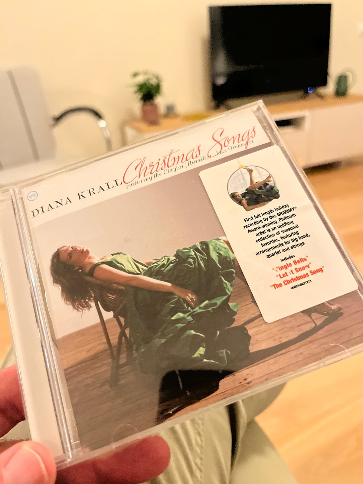 Diana Krall - Christmas Songs CD, Cd's en Dvd's, Cd's | Kerst en Sinterklaas, Ophalen of Verzenden, Zo goed als nieuw, Kerst, Album