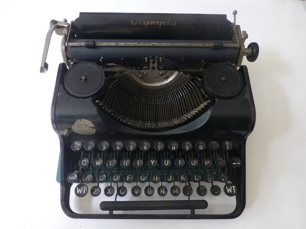 Olympia Simplex Typemachine uit de jaren ‘30, Diversen, Ophalen of Verzenden, Gebruikt