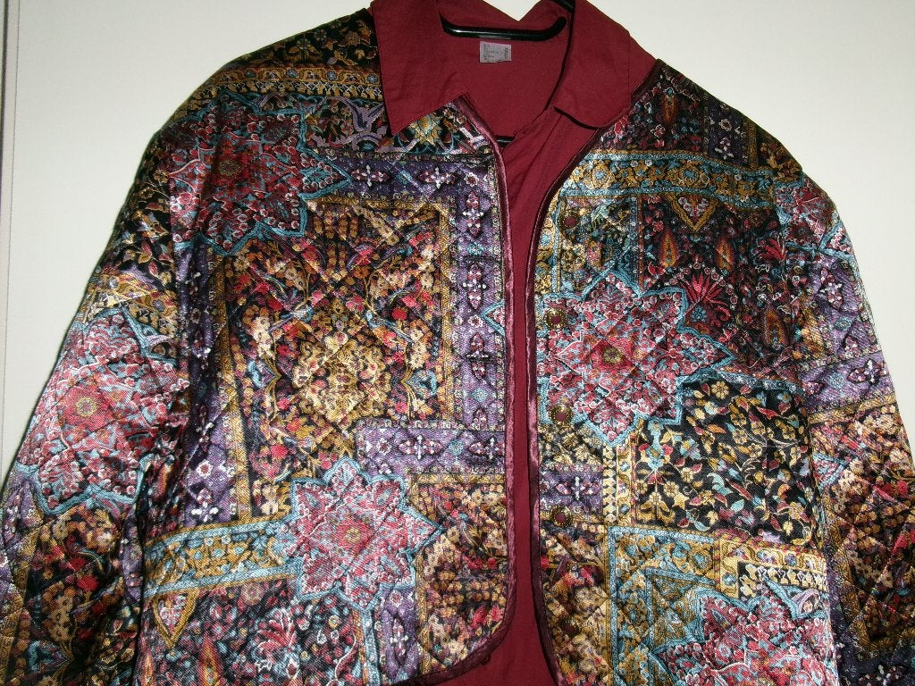 blouse en jasje, Ophalen of Verzenden, Zo goed als nieuw, Rood, Blouse of Tuniek