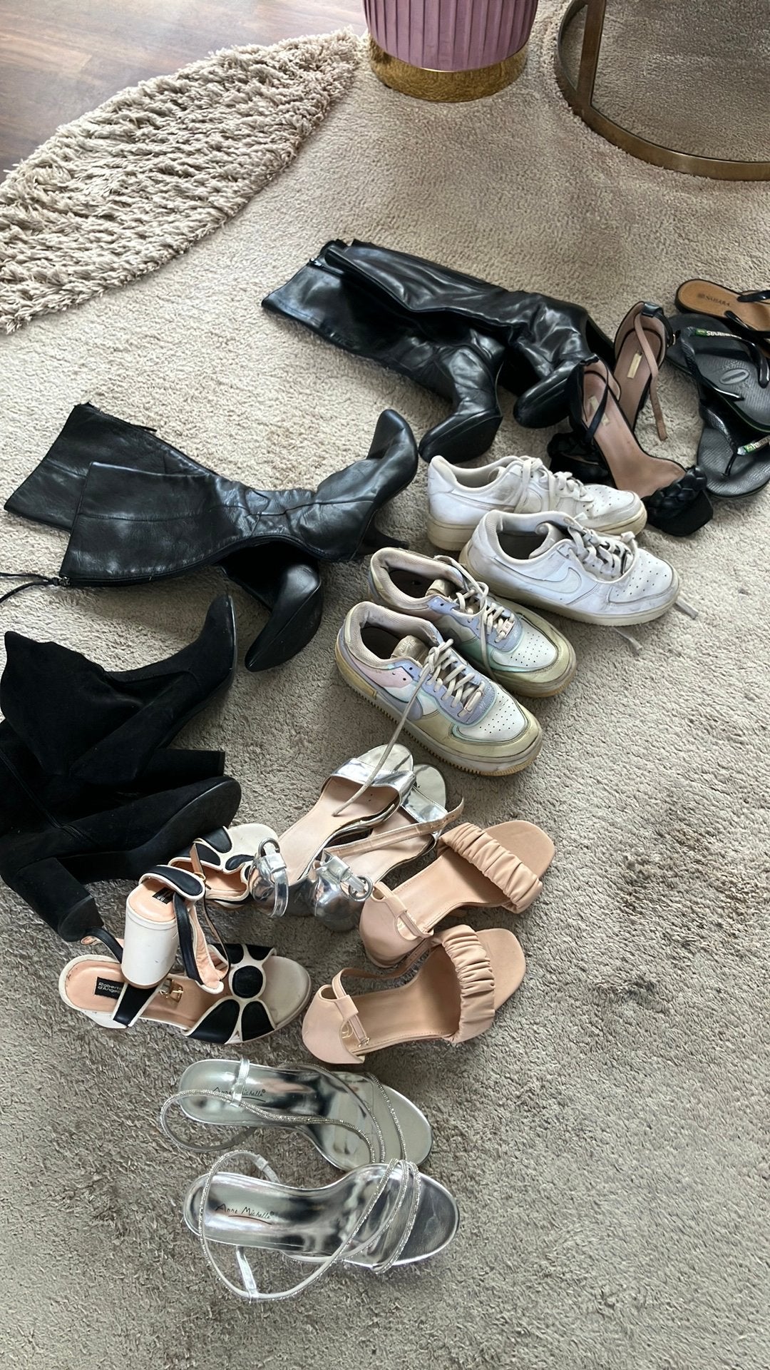 Partij dames schoenen 39, Ophalen of Verzenden, Zo goed als nieuw, Overige kleuren, Sneakers of Gympen