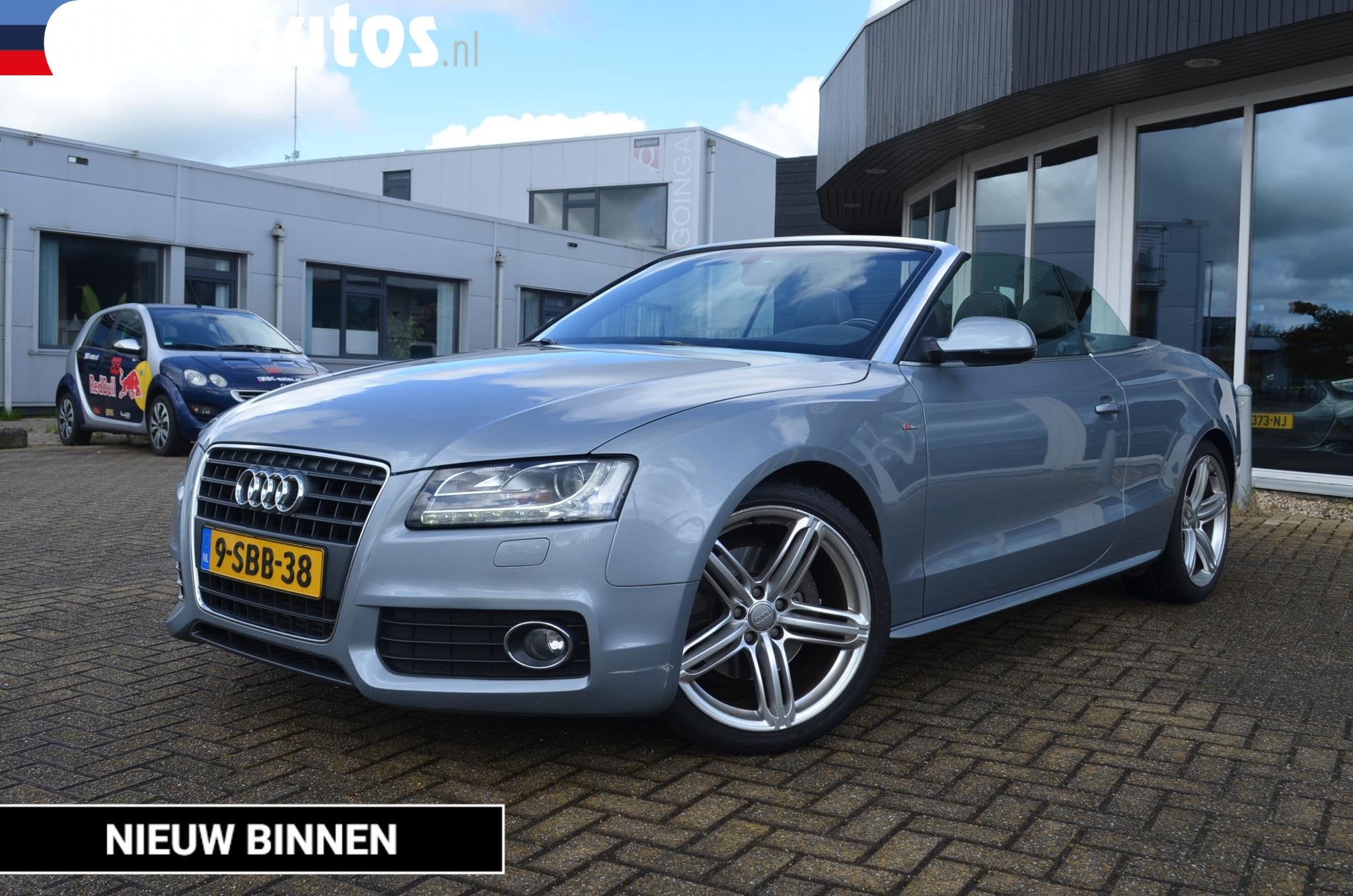 Audi A5 Cabrio 2.0 TFSI 3x S-Line Edition Bang&Olufsen, Auto's, Audi, Euro 5, Gebruikt, Zwart, 4 cilinders