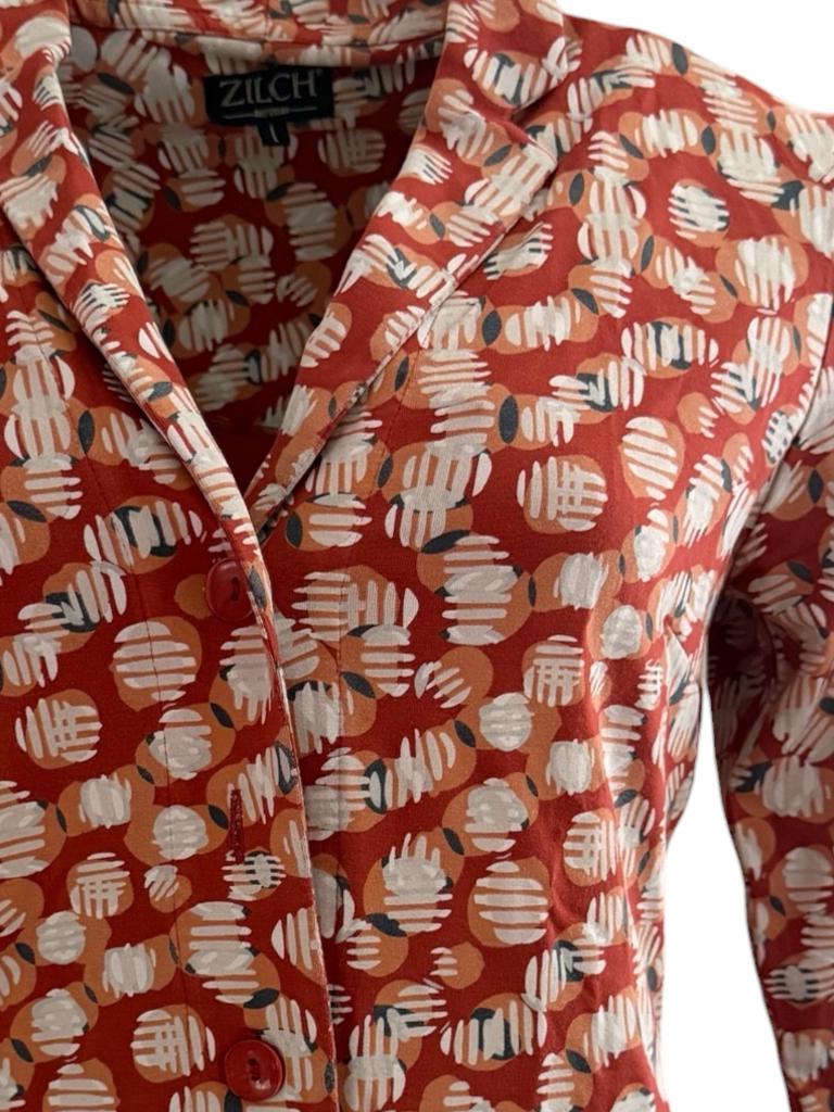 Zilch blouse L, Maat 38/40 (M), Bruin, Ophalen of Verzenden, Zo goed als nieuw
