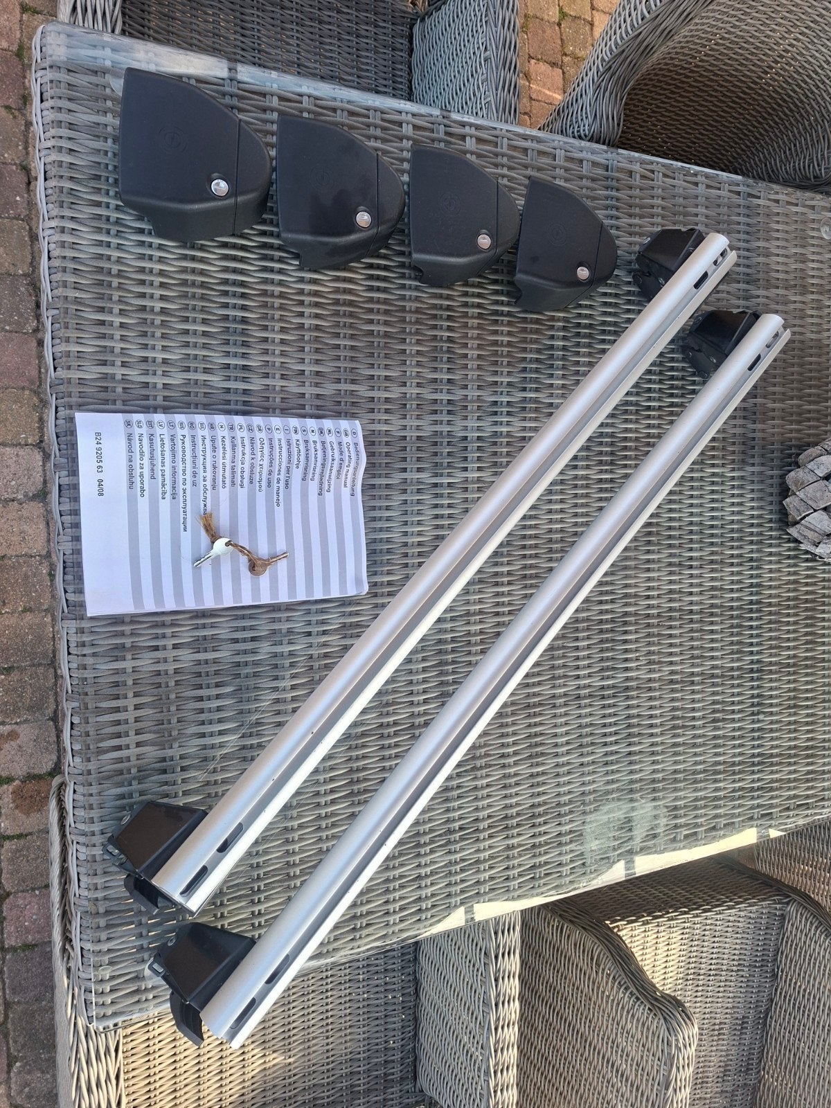 Originele Opel Astra H dakdragers (basisdragers), Auto diversen, Dakdragers, Ophalen of Verzenden