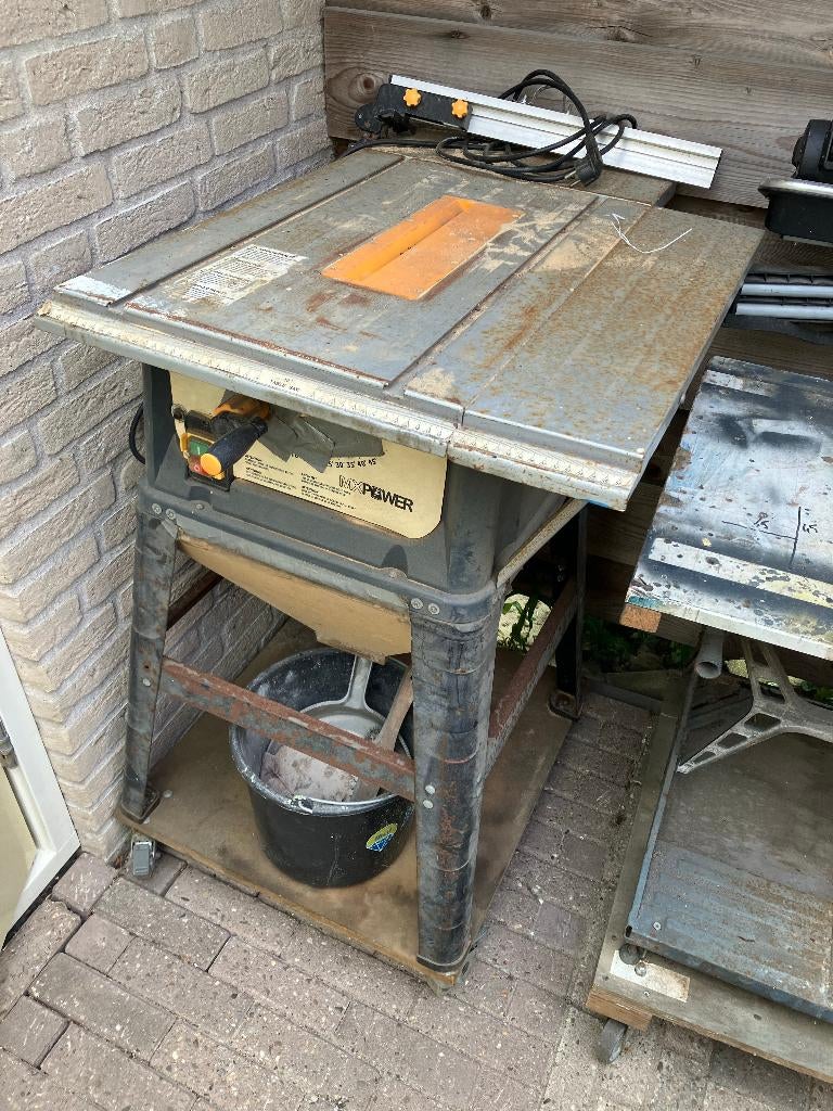 Gebruikte zaagtafel te koop, Ophalen, Gebruikt, Cirkelzaag, MXPOWER