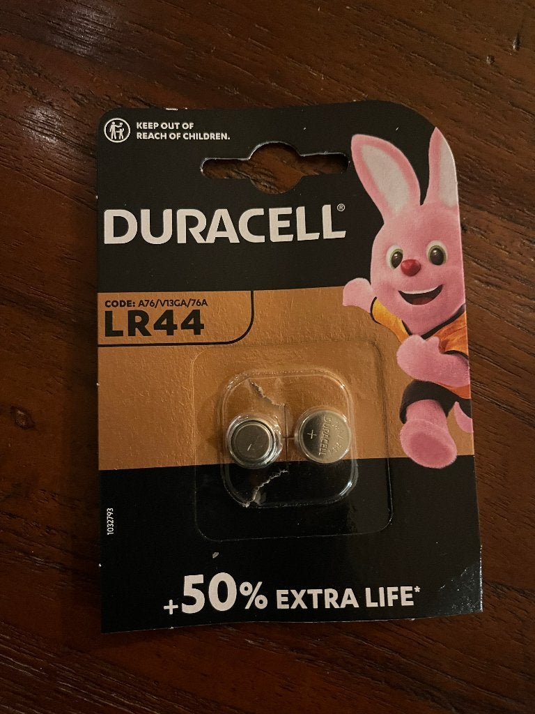 Duracell LR44 knoopcel – nieuw, Ophalen of Verzenden, Nieuw