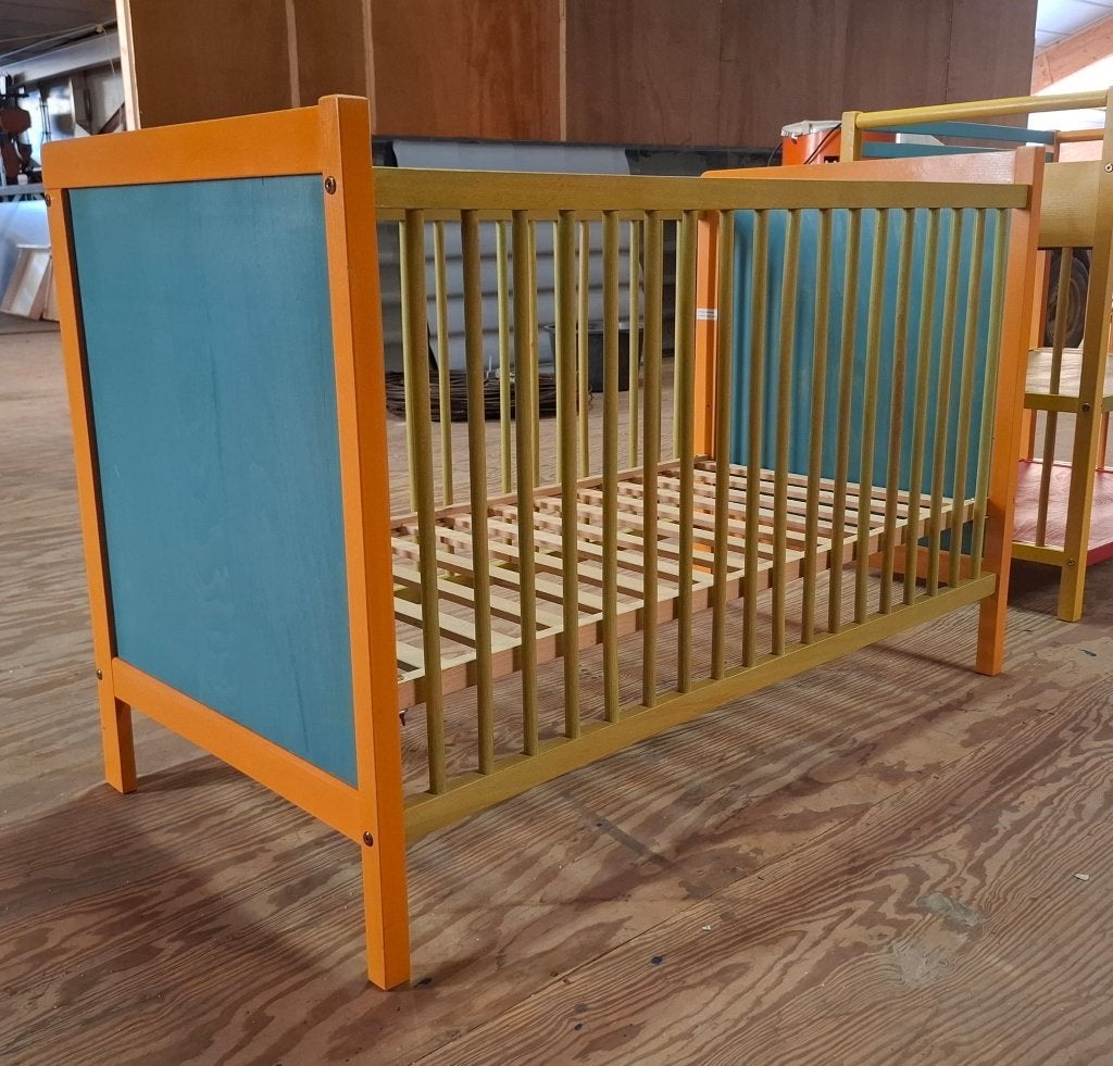 Baby ledikant met commode, Ophalen, Gebruikt, Jongetje of Meisje