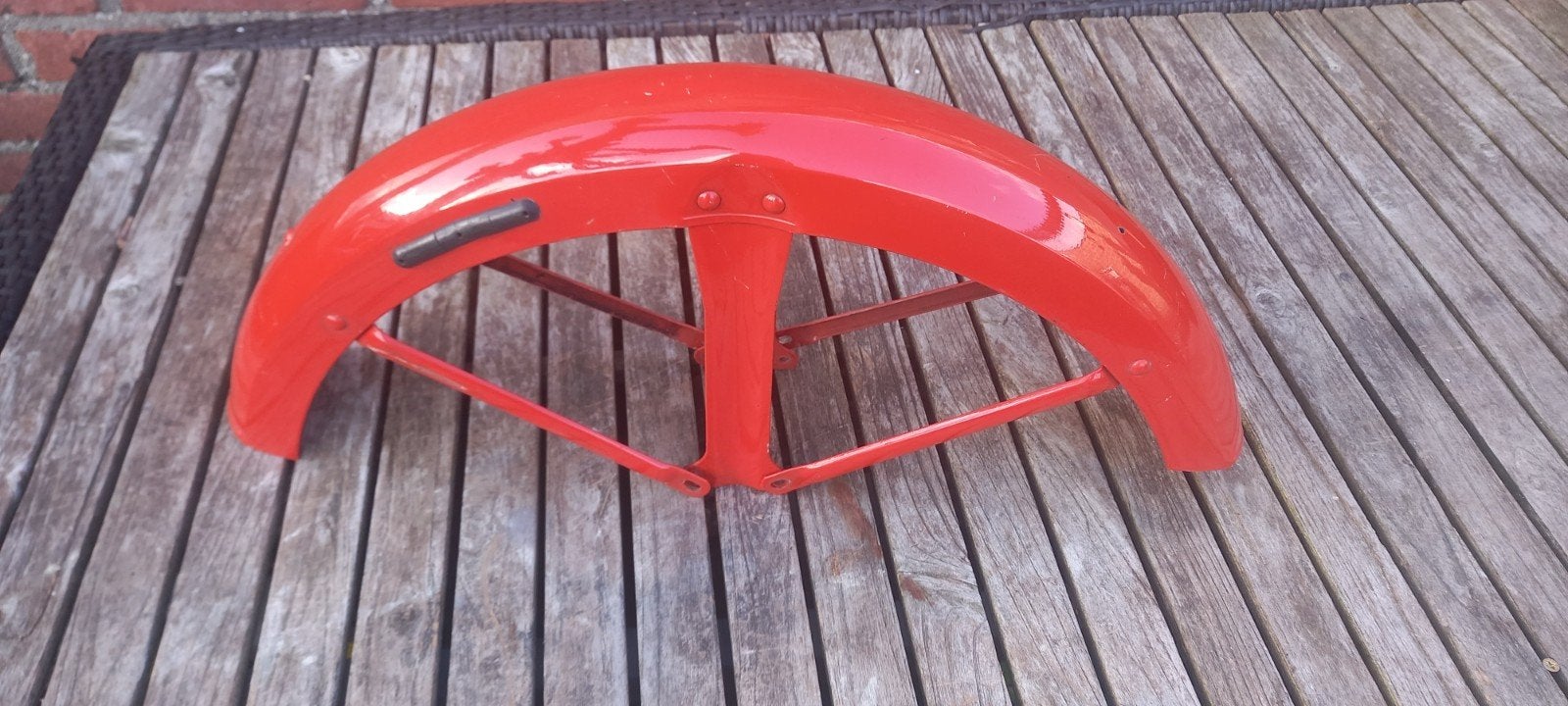 oldtimer bromfiets voorspatbord, Fietsen en Brommers, Ophalen of Verzenden, Gebruikt, Frame, Overige merken