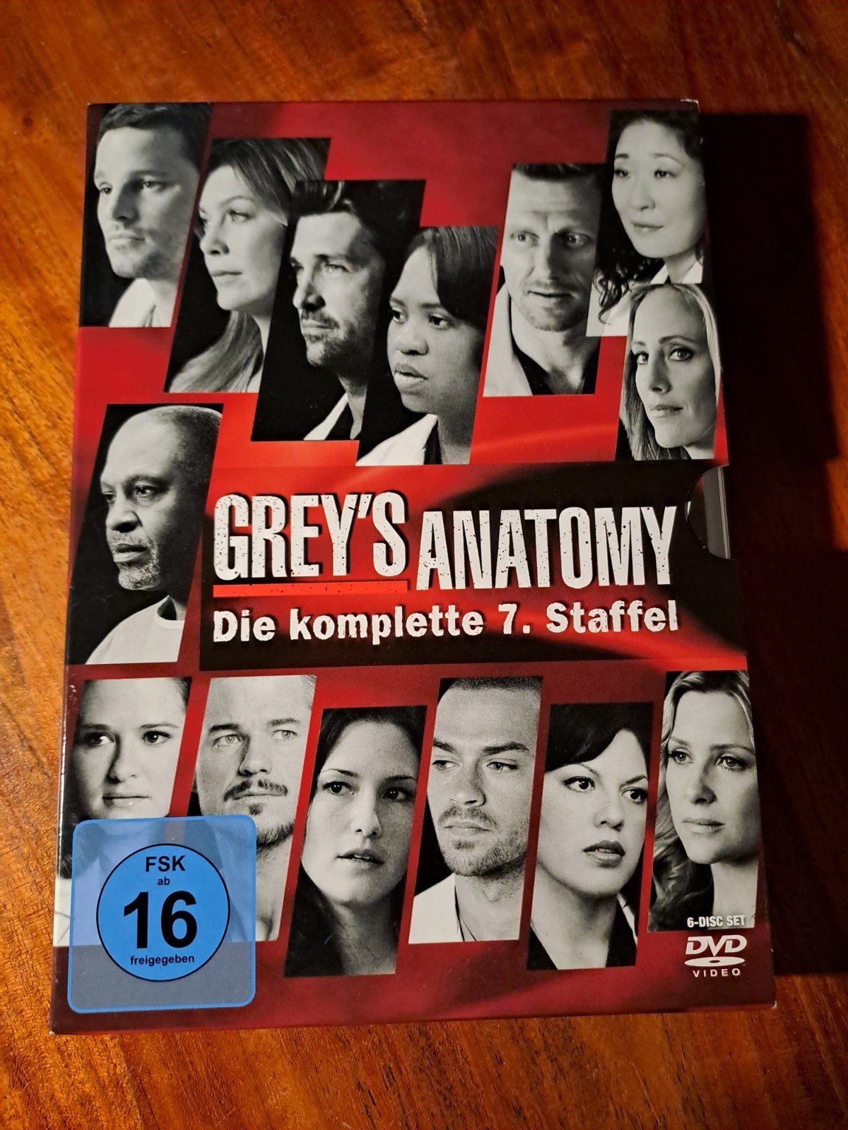 6 dvd, Grey's Anatomy - De complete 7e seizoen, Cd's en Dvd's, Bonusmateriaal, Vanaf 16 jaar, Drama, Seizoen 7