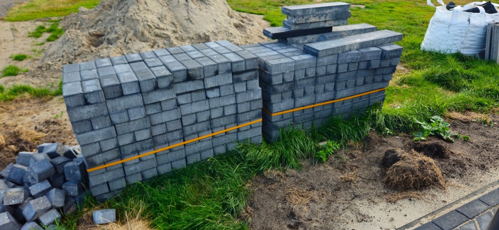 17m2 klinkers nieuw, Ophalen, Klinkers, Nieuw, 10 m² of meer