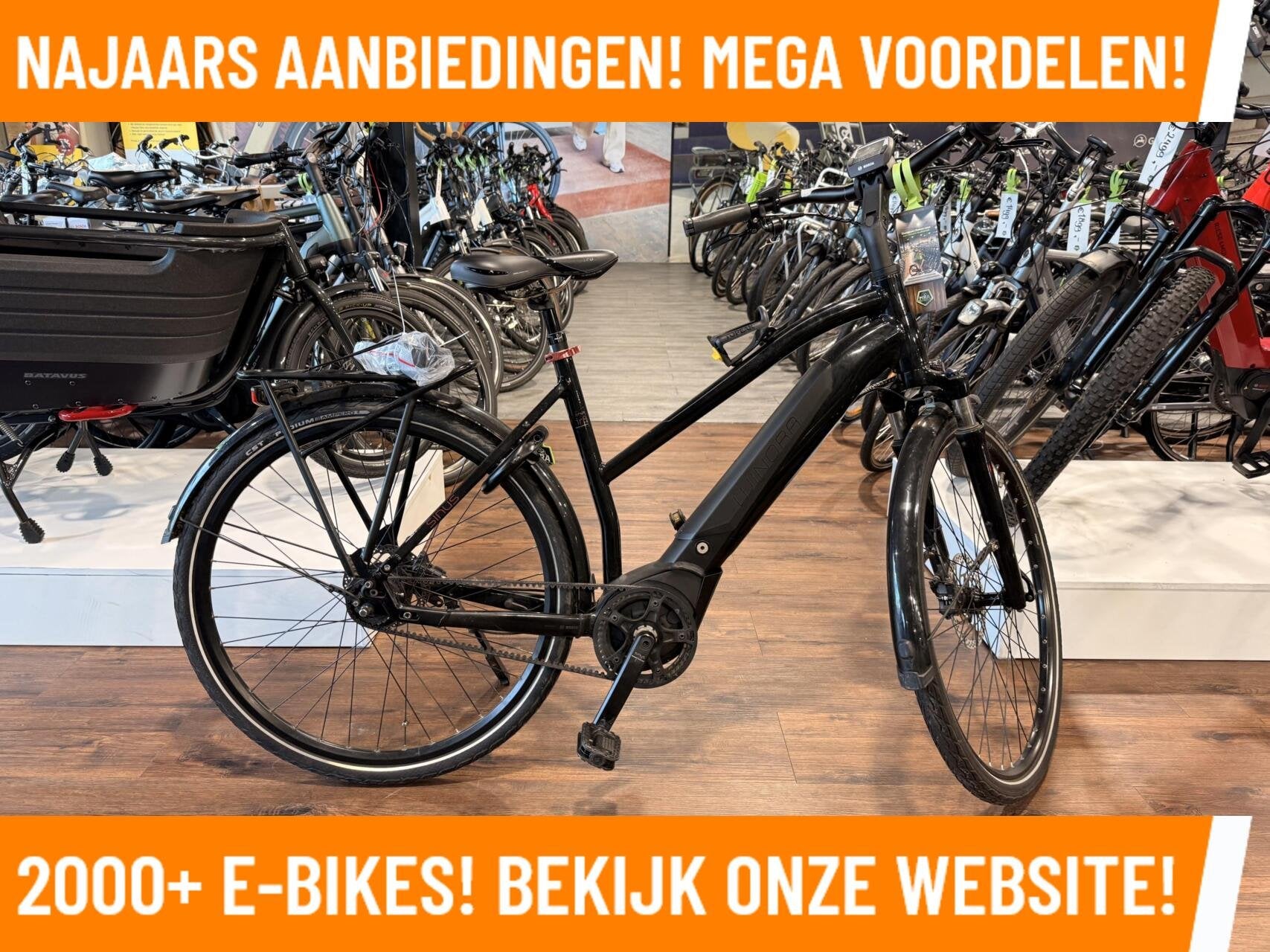 Groot aanbod elektrische fietsen €799–€999 gazelle ebi, Nieuw, 50 km per accu of meer, Gazelle