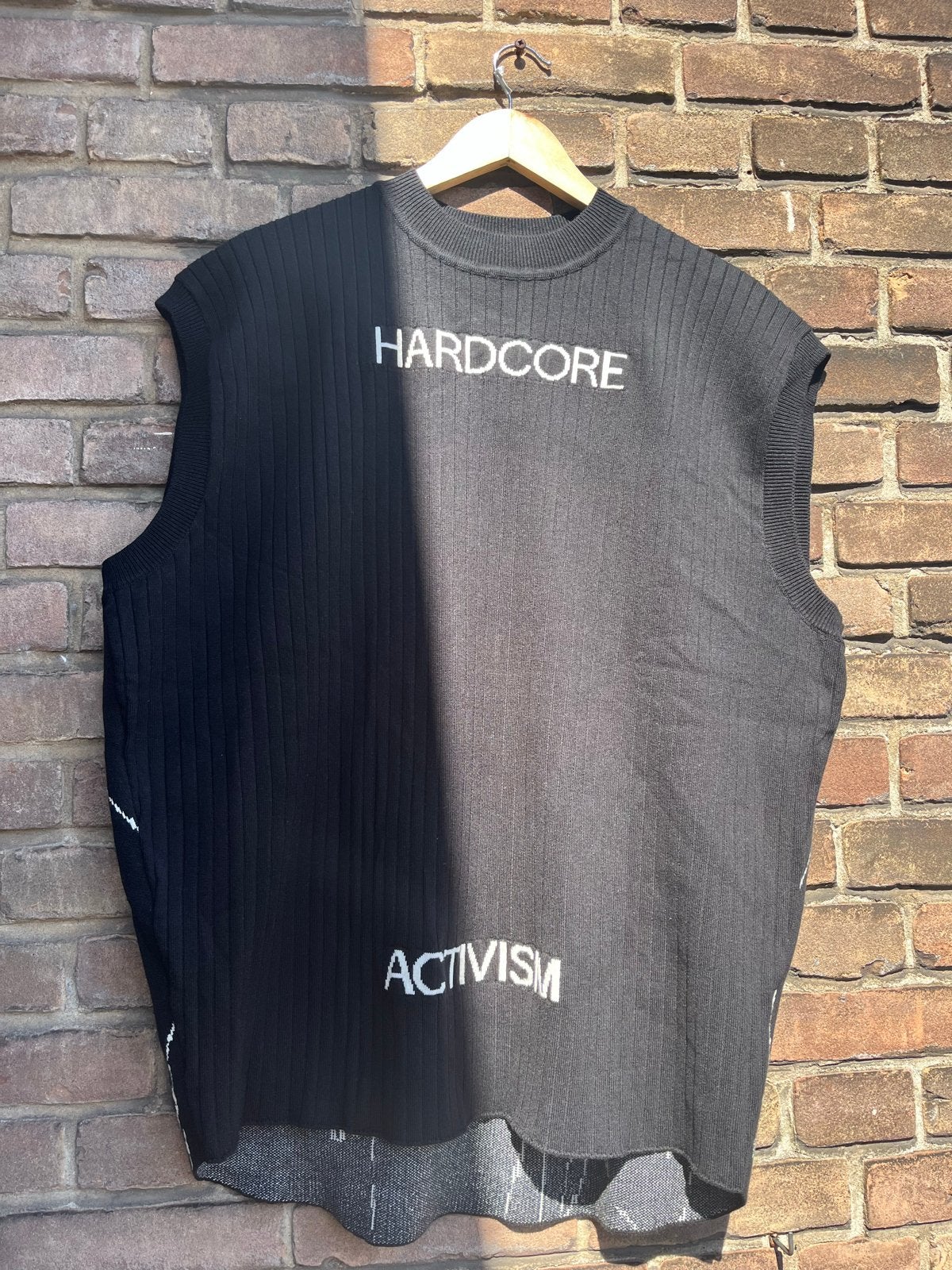 Goldie XL Hardcore Activism Vest - Vietnamees Streetwear, Ophalen of Verzenden, Nieuw, Maat 56/58 (XL), Zwart