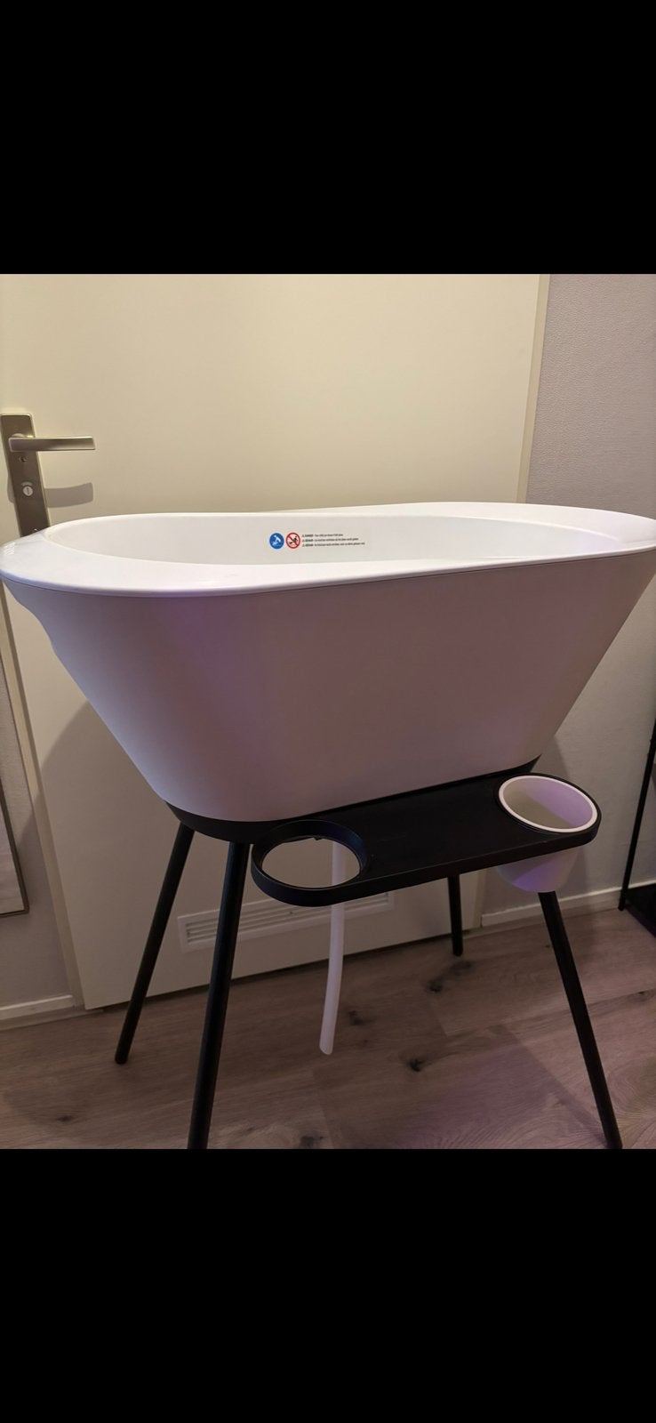 We too bad kleur oatmeal/zwart, Kinderen en Baby's, Badjes en Verzorging, Ophalen, Gebruikt, Badje, Overige merken