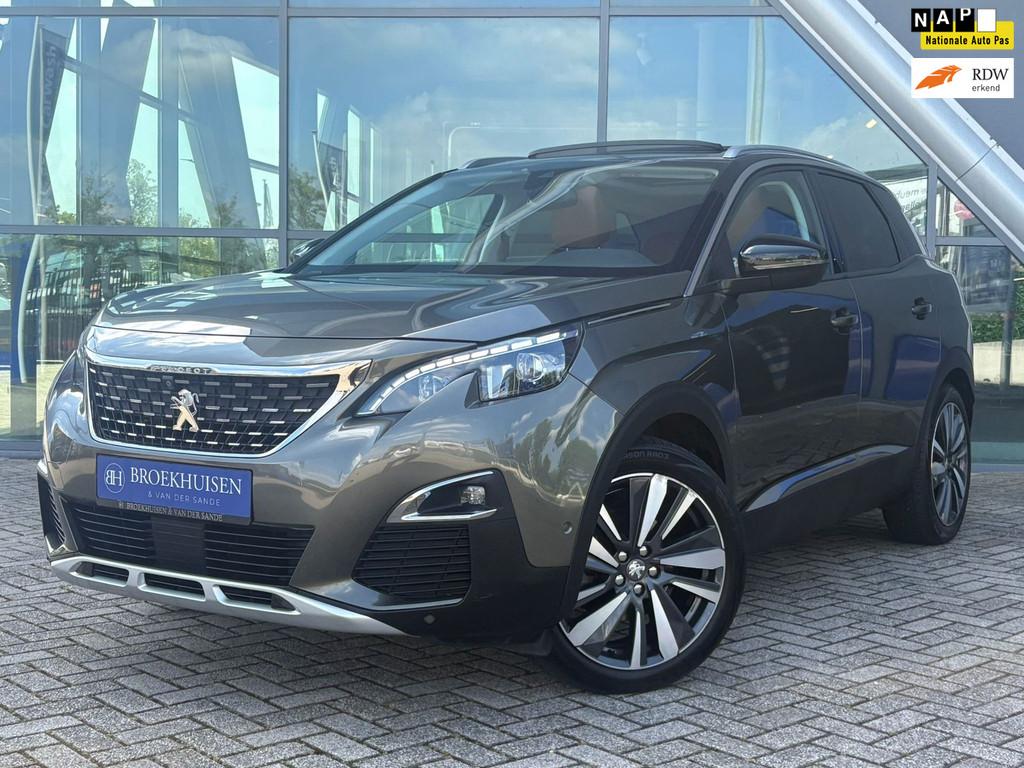 Peugeot 3008 1.6 e-THP Blue Lease Premium 165pk Panoramadak, Auto's, Peugeot, Euro 6, 4 cilinders, 165 pk, Automatische klimaatregeling