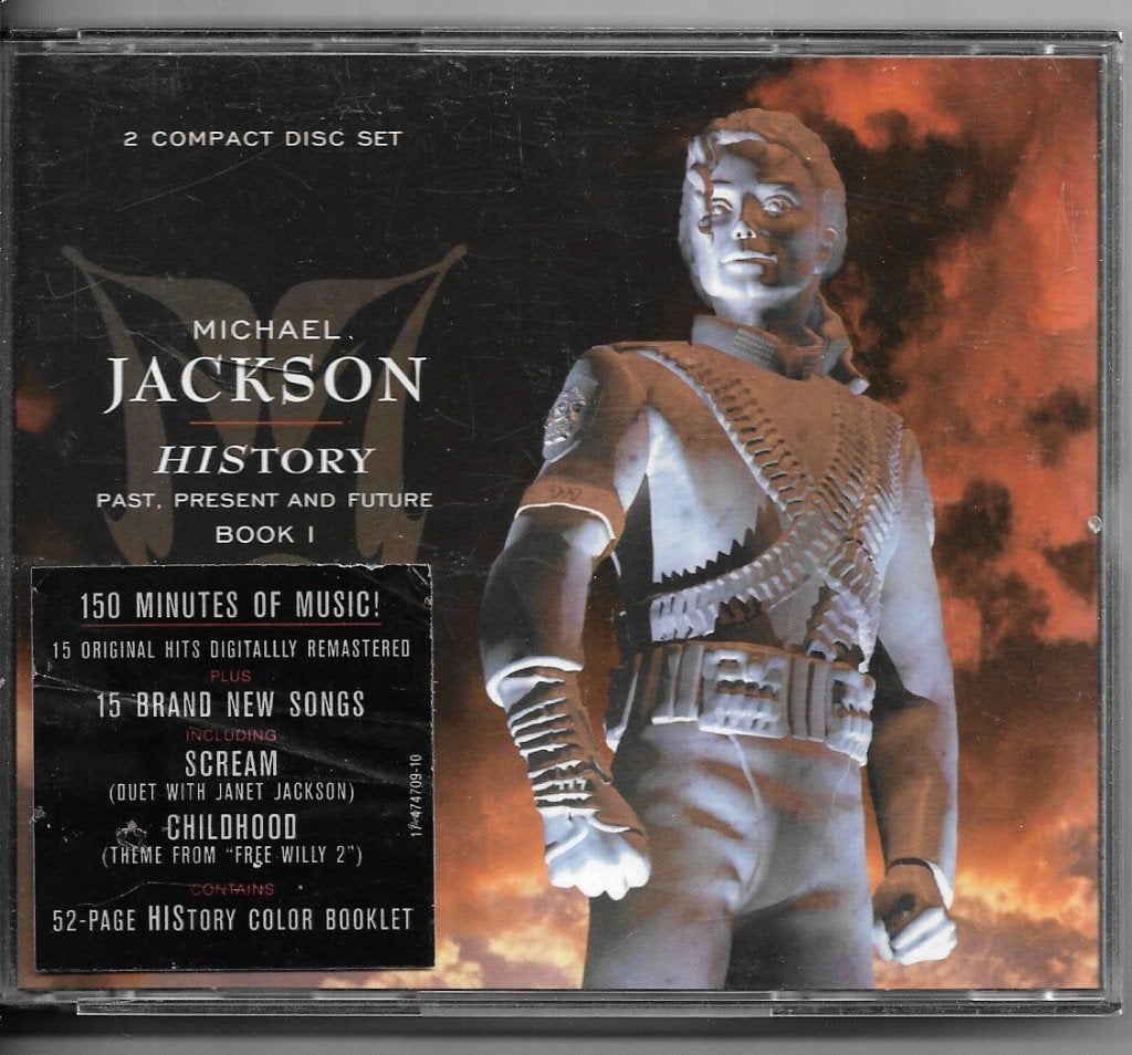 Michael Jackson 2 cd box, Pop, Ophalen of Verzenden, Zo goed als nieuw, Inclusief boekje