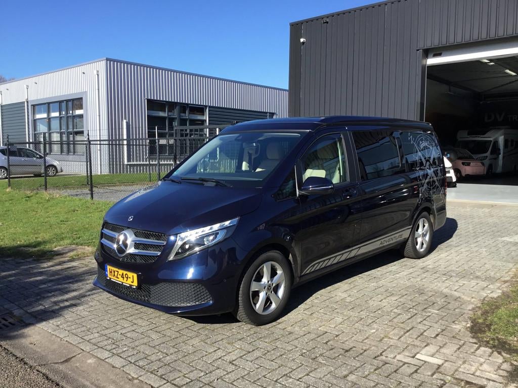 Mercedes-Benz V-klasse V300 4-MATIC MARCO POLO, Caravans en Kamperen, Campers, Bedrijf, Buscamper of Camperbus, Mercedes-Benz